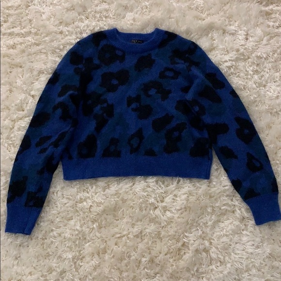 Rag & Bone
Leopard-Print Mohair Crewneck Sweater - Picture 2 of 4